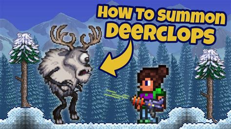 how to summon deerclops terraria|how to kill deerclops.